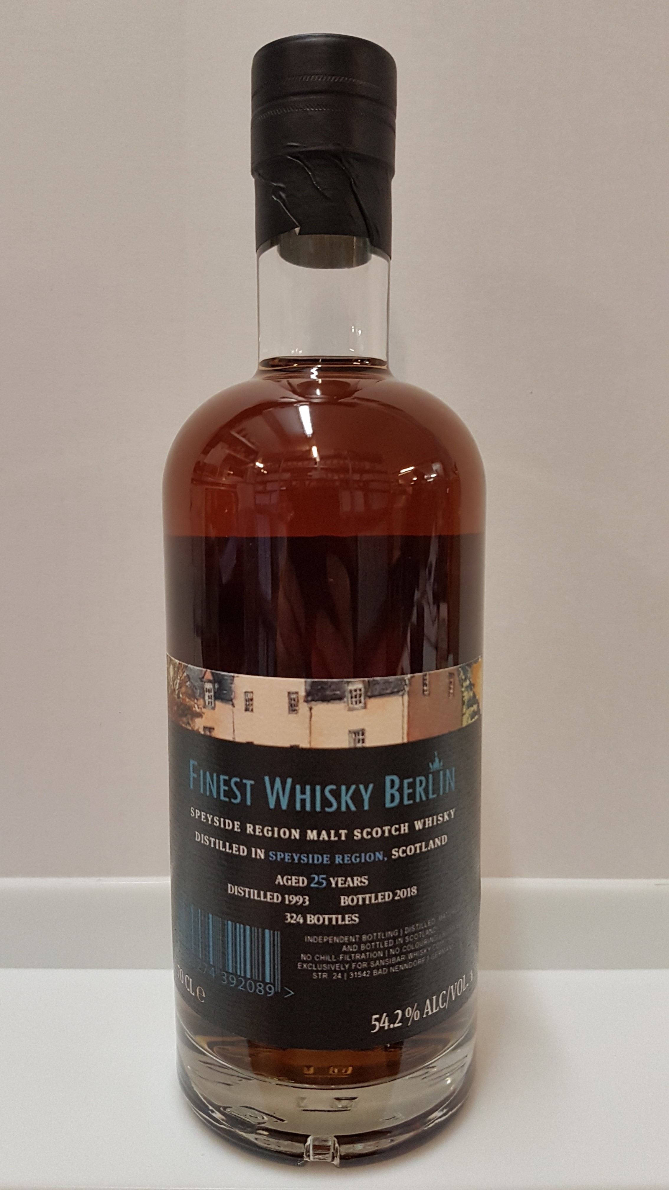 Speyside Malt 25y - Finest Whisky Berlin Batch 1