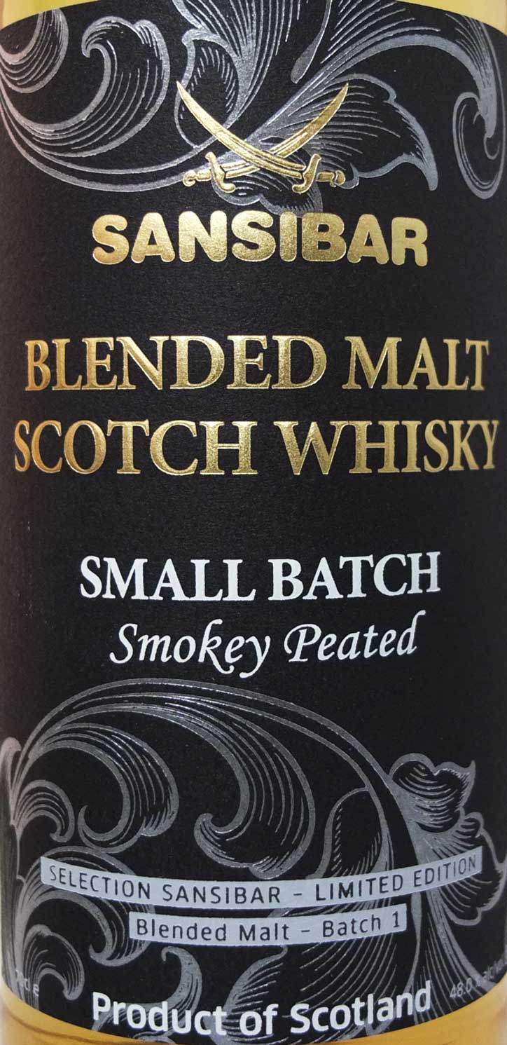 Blended Malt Smokey Peated NAS - Sansibar Classic Label