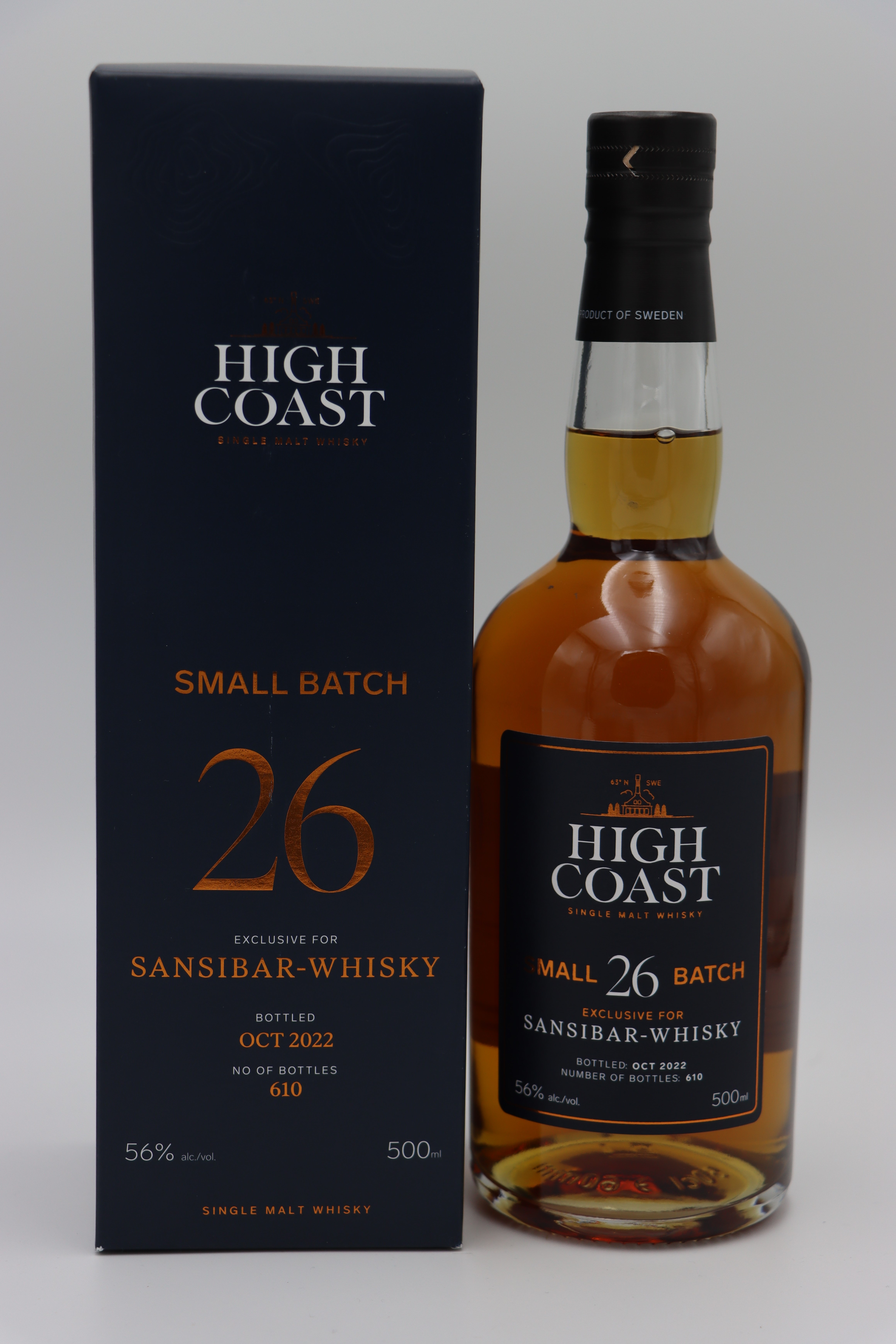 Small Batch 26 - High Coast exclusive for Sansibar Whisky