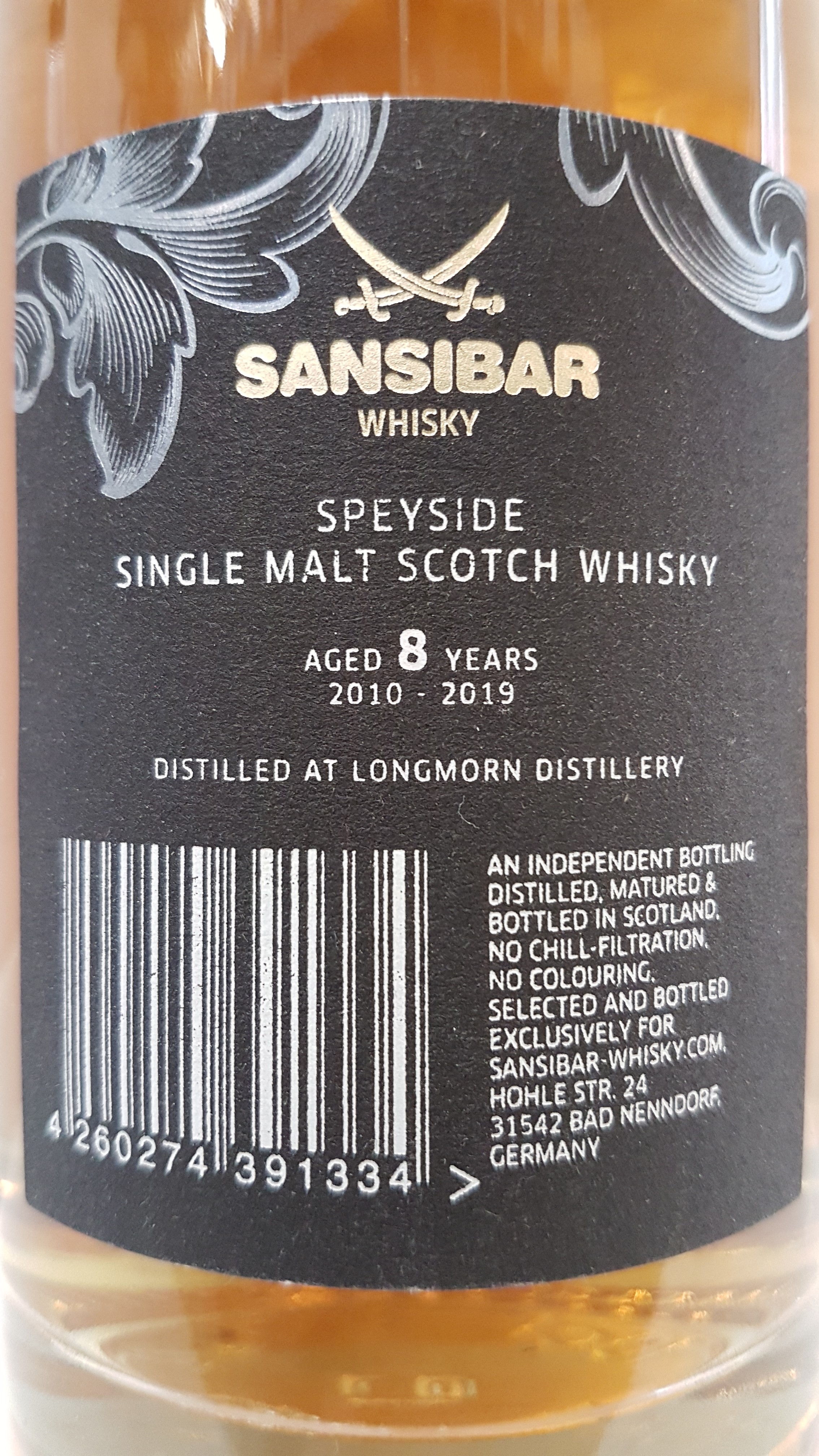 Longmorn 8y - Chinese Birds Label