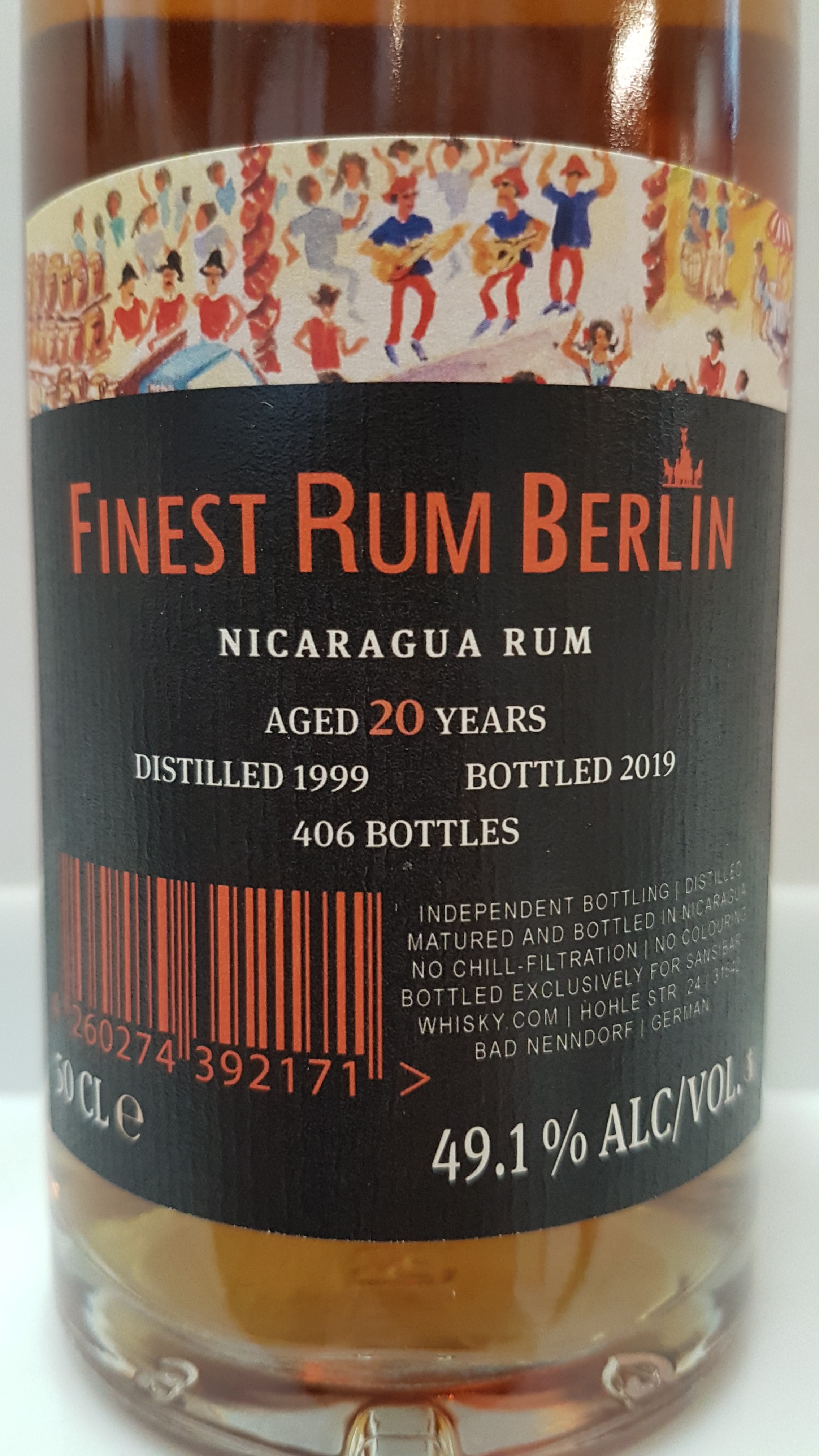 Nicaragua Rum 20y - Finest Rum Berlin