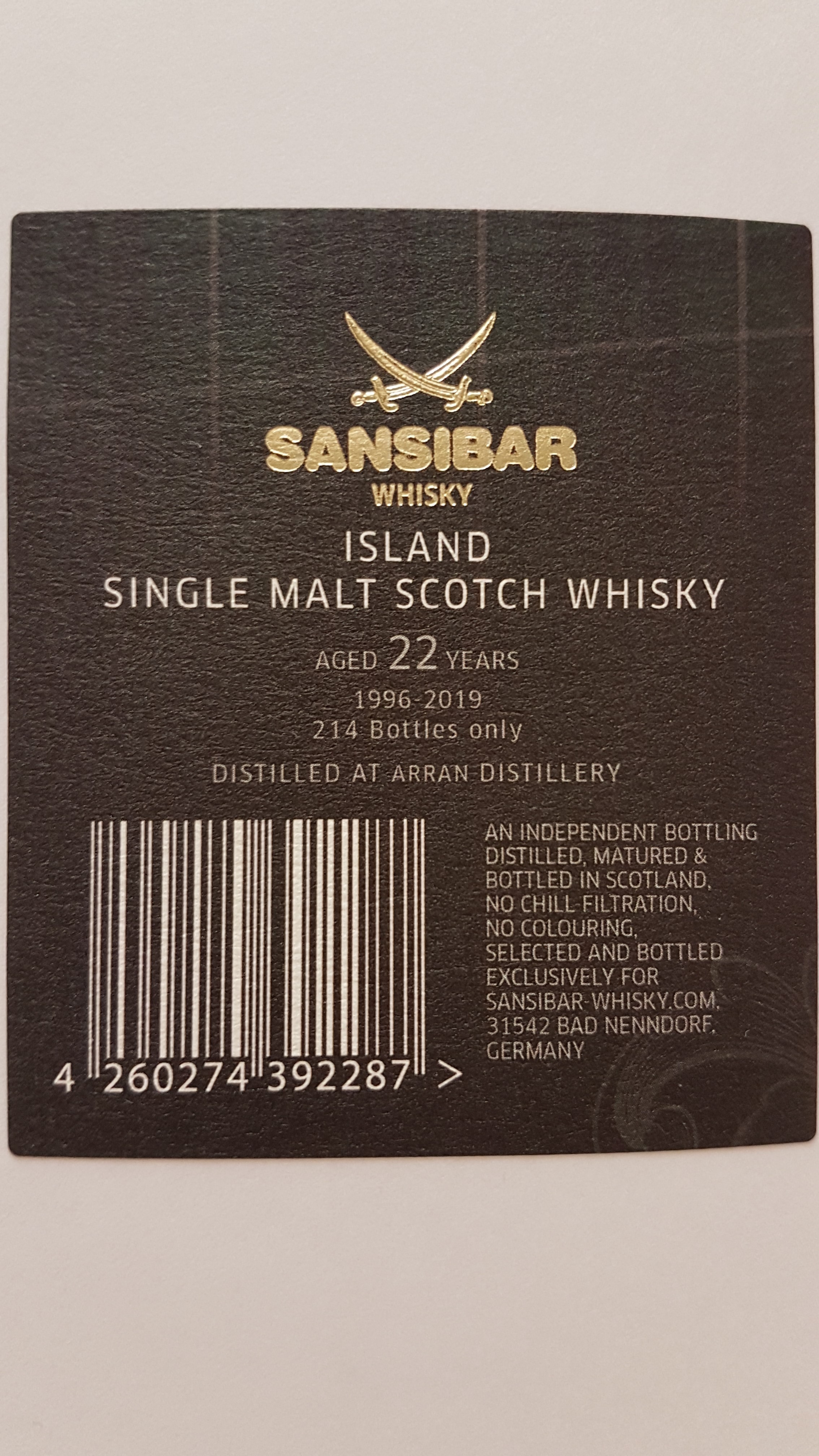 Arran 22y - The Clans Batch 3
