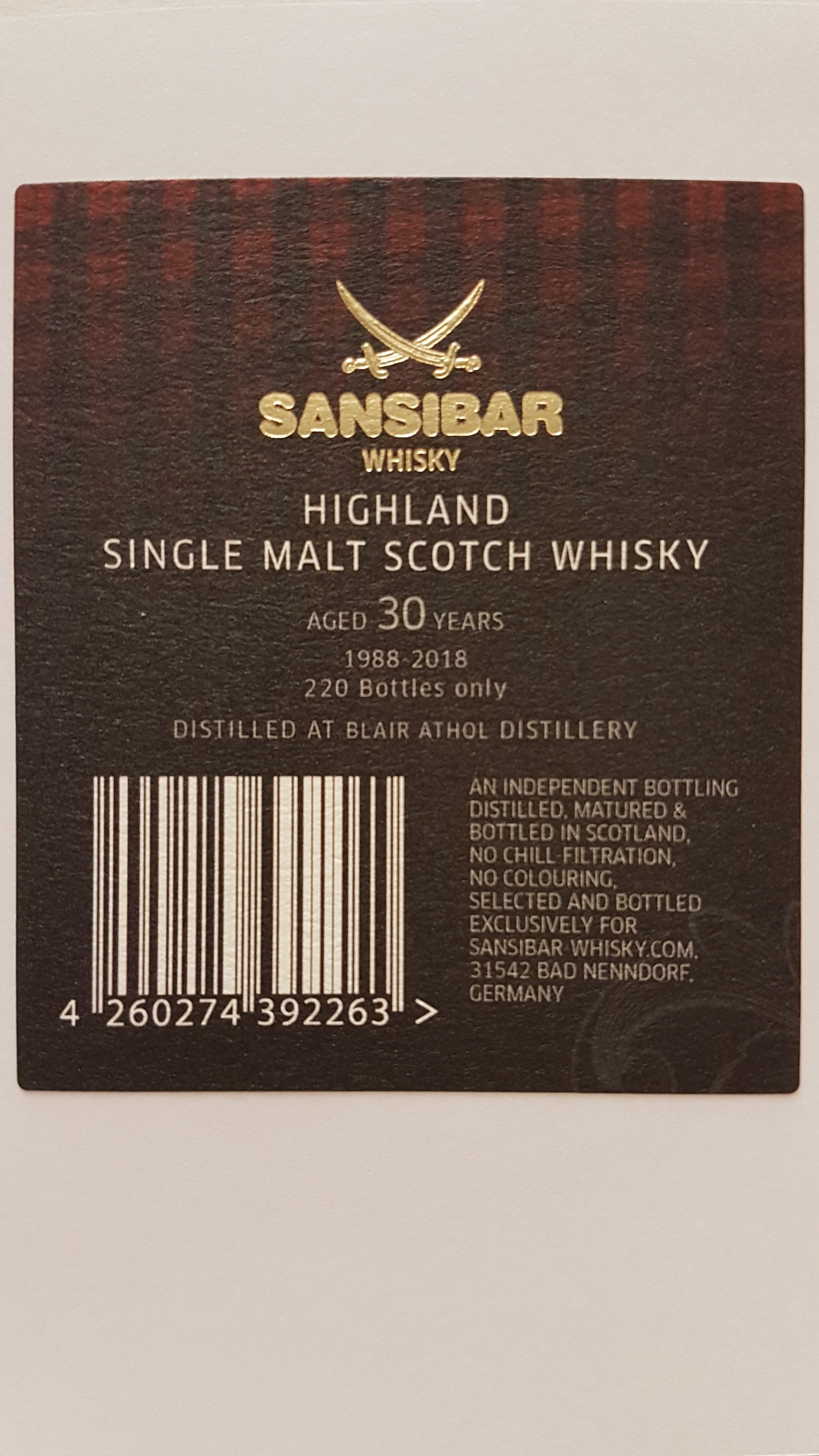 Blair Athol 30y - The Clans